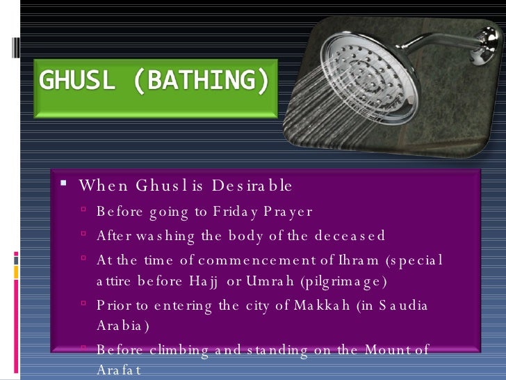 Islam Physical Purification in Islam