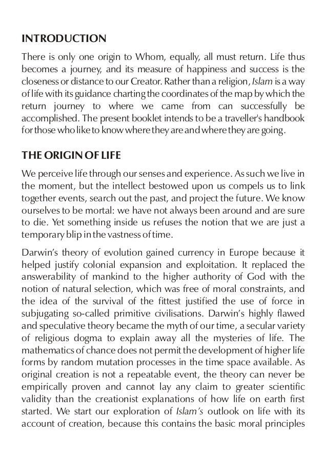 Islam A Brief Guide Fisabilillah Publications