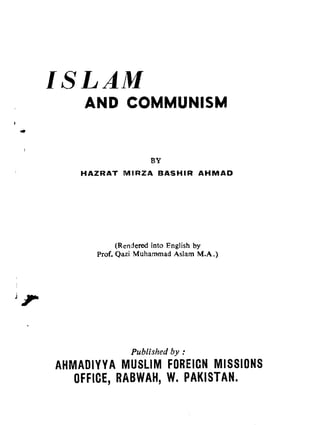 Islam and Communism 