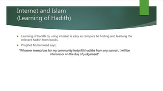 Islam and internet | PPTX