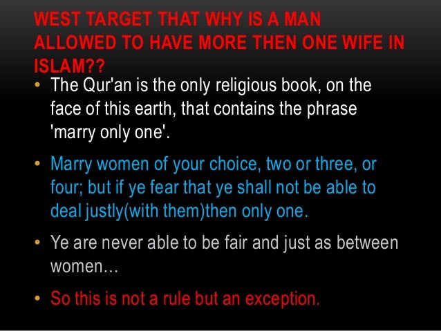 Misconception About Islam