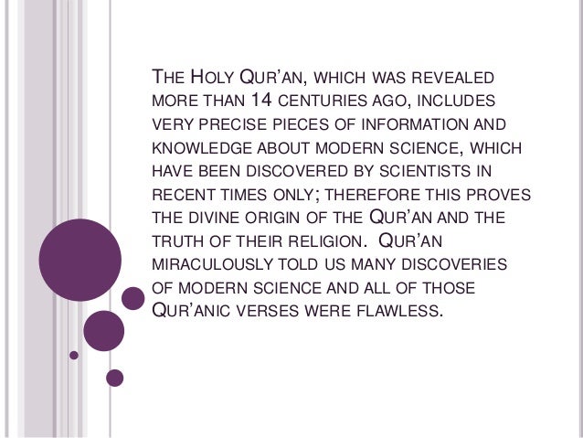 islam and science presentation adrita