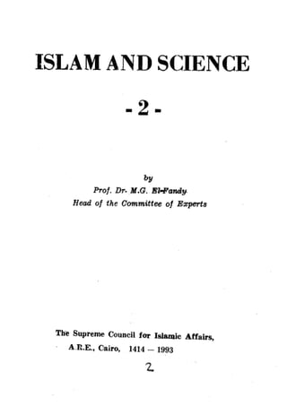 Islam and science vol 2