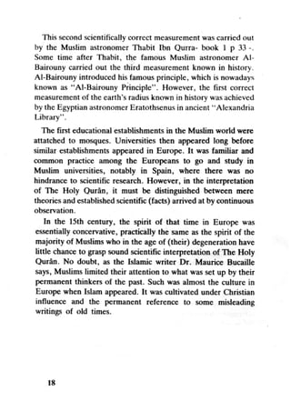 Islam and science vol 7