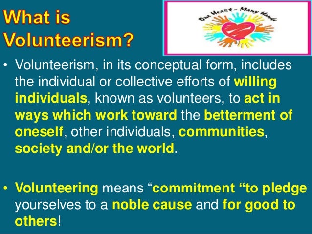 Islam and volunteerism