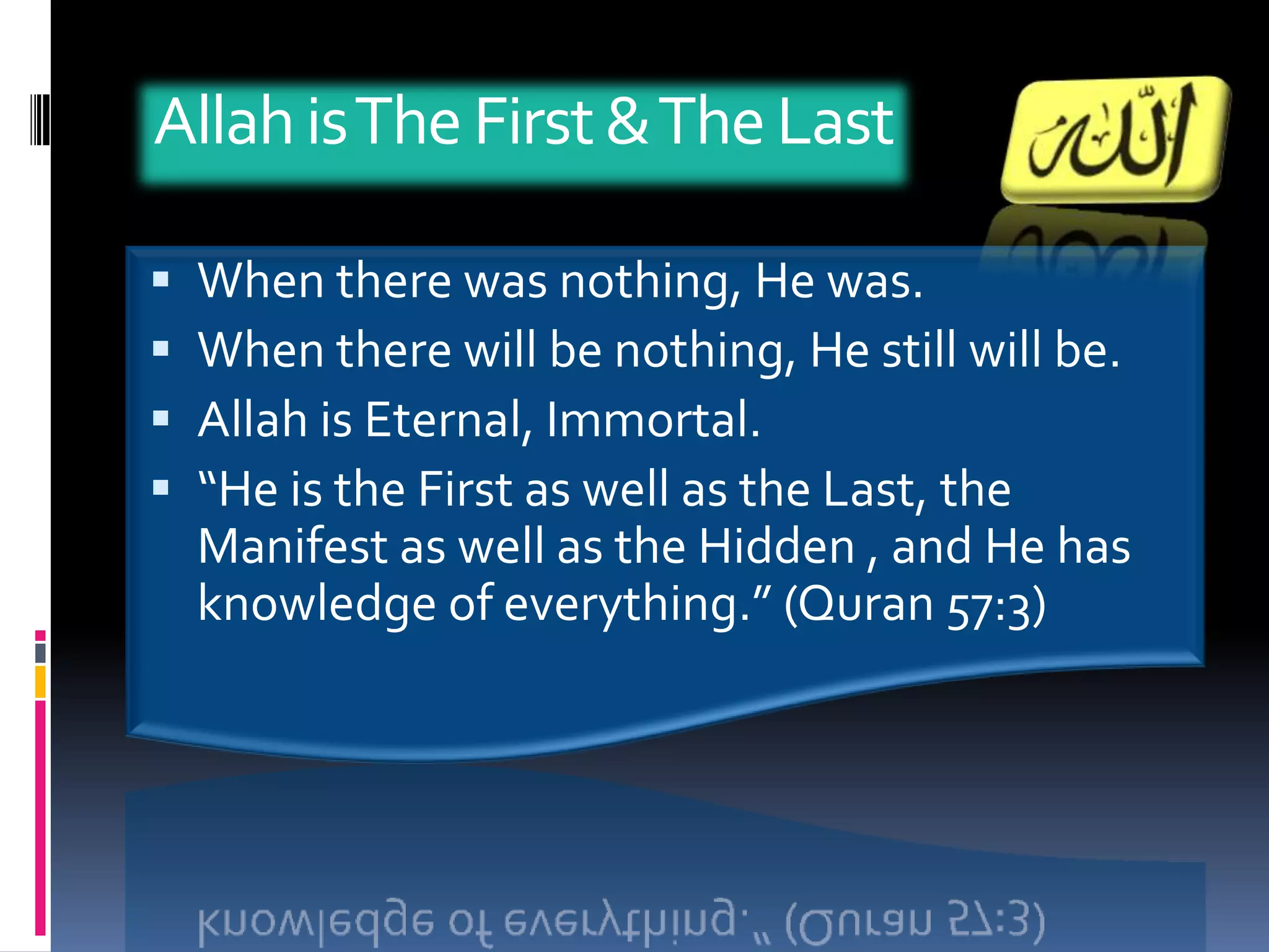 How to benefit from Allah’s Attributes?Attributes of Allah are not just for us to know them or understand them.