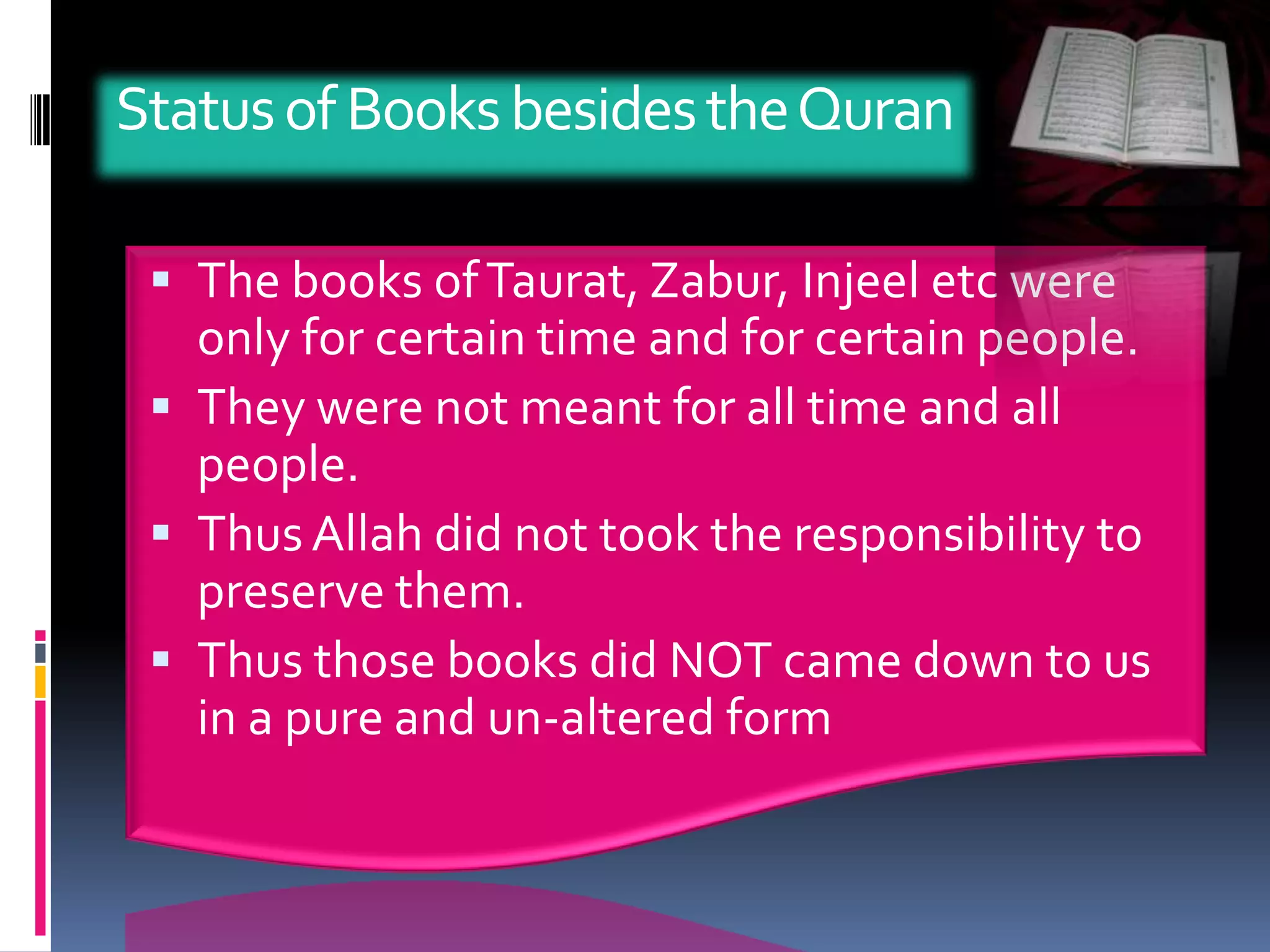 The water present in the world