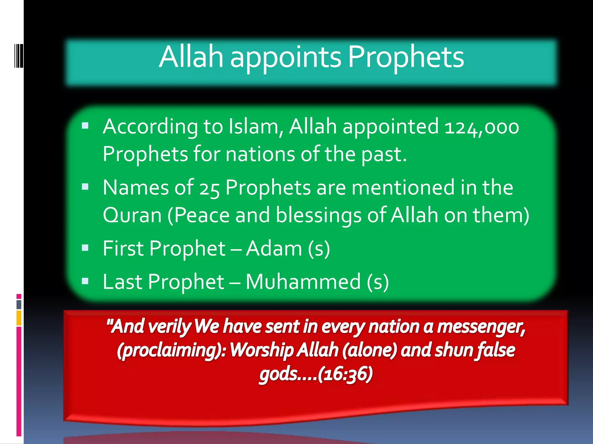 All and everyone depends on Allah and Allah depends on none.