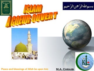 Peace and blessings of Allah be upon him Issue 1M.A. ChraibiM.A. Chraibi
 