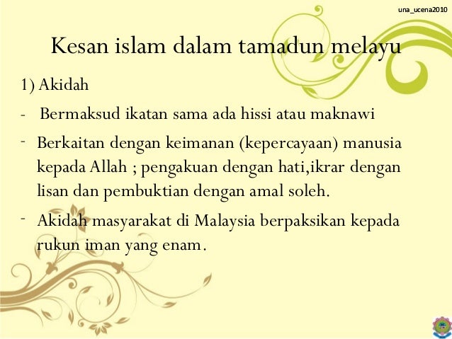 Islam dalam tamadun melayu
