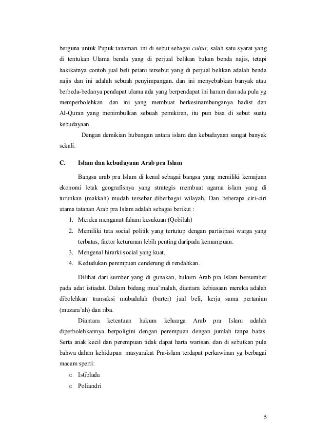 Islam Dan Kebudayaan