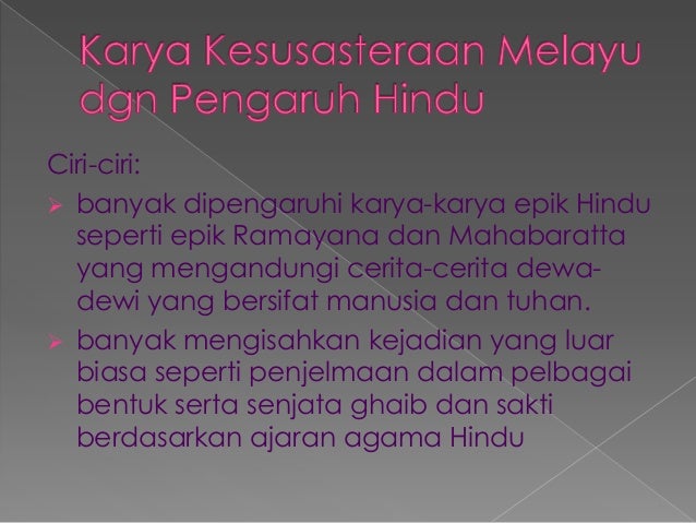 Islam dan kesusasteraan di tanah melayu