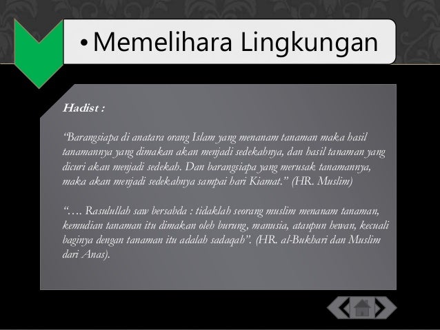 Islam dan Lingkungan Hidup