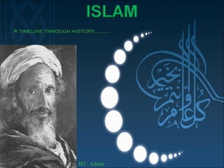 A timeline through history………. BY: Admir 