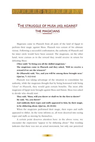 [ Islam] [ haroon yahya] [ quran] [ harun] [moses] prophet musa | PDF