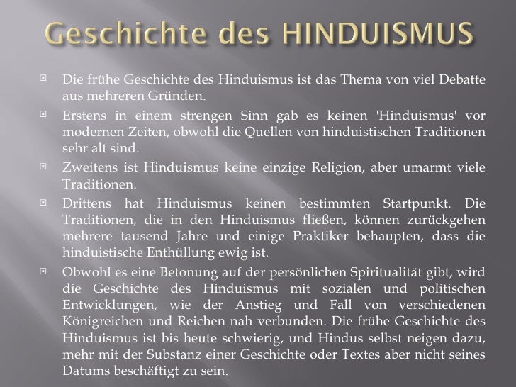 Geschichte Des Hinduismus