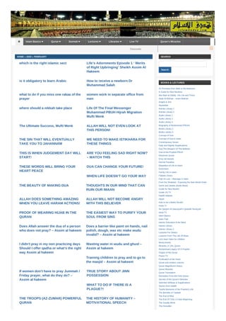 which is the right islamic sect Life’s Adornments Episode 1 ‘ Merits
of Right Upbringing’ Sheikh Assim Al
Hakeem
is it obligatory to learn Arabic How to receive a newborn Dr
Muhammad Salah
what to do if you miss one rakaa of the
prayer
women work in separate office from
men
where should a nikkah take place Life Of The Final Messenger
Muhammad PBUH Hijrah Migration
Mufti Menk
The Ultimate Success, Mufti Menk ALLAH WILL NOT EVEN LOOK AT
THIS PERSON!
THE SIN THAT WILL EVENTUALLY
TAKE YOU TO JAHANNAM
WE NEED TO MAKE ISTIKHARA FOR
THESE THINGS
THIS IS WHEN JUDGEMENT DAY WILL
START!
ARE YOU FEELING SAD RIGHT NOW?
– WATCH THIS
THESE WORDS WILL BRING YOUR
HEART PEACE
DUA CAN CHANGE YOUR FUTURE!
WHEN LIFE DOESN’T GO YOUR WAY
THE BEAUTY OF MAKING DUA THOUGHTS IN OUR MIND THAT CAN
RUIN OUR IMAAN
ALLAH DOES SOMETHING AMAZING
WHEN YOU LEAVE HARAM ACTIONS!
ALLAH WILL NOT BECOME ANGRY
WITH THIS BELIEVER
PROOF OF WEARING HIJAB IN THE
QURAN
THE EASIEST WAY TO PURIFY YOUR
SOUL FROM SINS
Does Allah answer the dua of a person
who does not pray? – Assim al hakeem
Does a barrier like paint on hands, nail
polish, dough, wax etc make wudu
invalid? – Assim al hakeem
I didn’t pray in my non practicing days
Should I offer qadha or what’s the right
way Assim al hakeem
Wasting water in wudu and ghusl –
Assim al hakeem
Training children to pray and to go to
the masjid – Assim al hakeem
If women don’t have to pray Jummah /
Friday prayer, what do they do? –
Assim al hakeem
TRUE STORY ABOUT JINN
POSSESSION
WHAT TO DO IF THERE IS A
PLAGUE?!
THE TROOPS (AZ-ZUMAR) POWERFUL
QURAN
THE HISTORY OF HUMANITY –
MOTIVATIONAL SPEECH
HOME » 2020 » FEBRUARY
Search
SEARCH
BOOKS & LECTURES
25 Promises from Allah to the Believers
A Guide for New Muslims
Abu Bakr al Siddiq : His Life and Times
Adab Al-Mufrad – Imam Bukhari
Angels & Jinn
Aqueedah
Articles Library 1
Articles Library 2
Audio Library 1
Audio Library 2
Audio Library 3
Biography of Muhammad (PBUH)
Books Library 2
Books Library 3
Concept of God
Concept of God in Islam
Contemporary Issues
Daily and Nightly Supplications
Dua The Weapon Of The Believer
Dua-of-the-Prophet-PBUH
Electronic Quran
Envy (al-Hasad)
Eternal Paradise
Etiquettes-of-Life-in-Islam
Extremism
Family Life In Islam
Fatawa Library
Fiqh of Love – Marriage in Islam
From the Shadows : Exposing the New World Order
Gems and Jewels (Audio Book)
Guide for New Muslim
Guide US TV
Hadith Nabawi
Hijrah
How to be a Better Muslim
Huda Tv
Ibn Qayyim Al-Jawziyyah's Qasidah Nuniyyah
Iqraa TV
Islam Basics
islam Fiqh
Islamic Education & the West
Islamic Library
Islamic Library 2
Lectures For Sisters
Lessons From The Life Of Musa
Let's learn Islam for children
library-books
Miracles_in_the_Quran
Muhammad Legacy Of A Prophet
Origins of the Quran
Peace TV
Purification of the Heart
Quran and modern science
Quran Magnificent Status
Quran Miracles
Quran Translation
Remedies-From-the-Holy-Quran
Secrets of the Quran’s Miracles
Selected Adhkaar & Supplications
Stories from Hadith
Tearful Moments of the Prophet's Life
The Benefits of Tawbah
The End of Riba
The End Of Time | A New Beginning
The Goodly Word
The Hereafter
Islam BasicsIslam Basics QuranQuran SunnahSunnah LecturesLectures LibrariesLibraries Live TVLive TV
ChannelsChannels
Quran’s MiraclesQuran’s Miracles
 