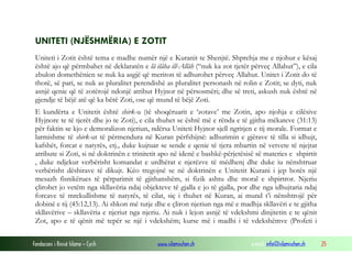 Islami Feja E Njerzimit