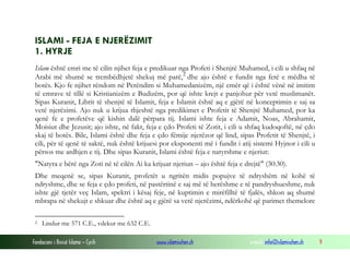 Islami Feja E Njerzimit