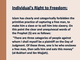 Human rights in islam | PPTX