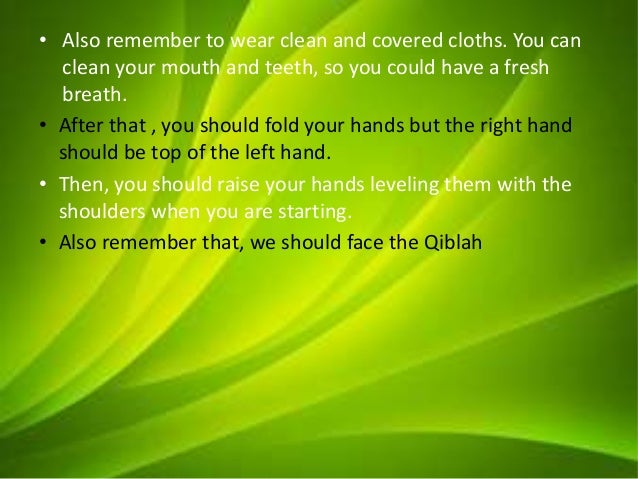 How to pray? (Islamic)