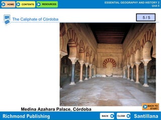 The Caliphate of Córdoba Medina Azahara Palace, Córdoba  5 / 5 BACK TO START 