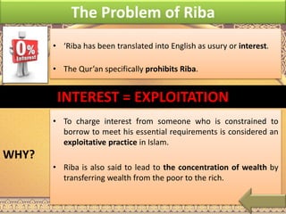 Interest Riba Islamic Accounting - An Overview | PPTX