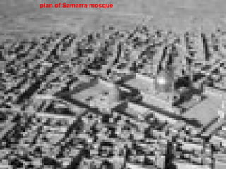 plan of Samarra mosque
 