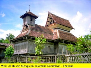 Wadi Al Husein Mosque in Talomano Narathiwat - Thailand 