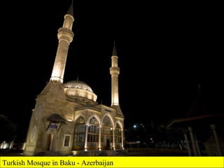 Turkish Mosque in Baku - Azerbaijan 