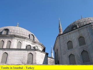 Tombs in Istanbul - Turkey 