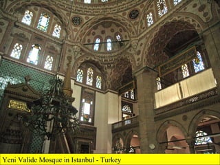 Yeni Valide Mosque in Istanbul - Turkey 