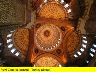 Yeni Cami in Istanbul - Turkey (domes) 