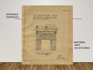 ENTRANCE
DOORWAY
RESTORED
PART
IN HATCHING
 