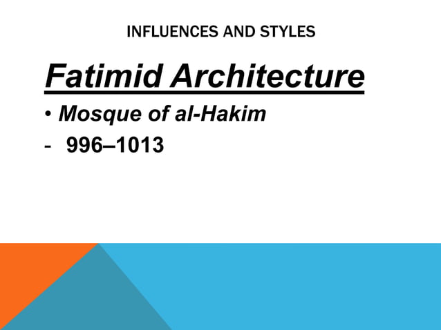 brief essay on islamic architecture