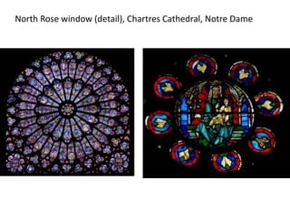 North Rose window (detail), Chartres Cathedral, Notre Dame
 