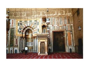The square corner towers are the earliest known minarets – became common feature on many mosques