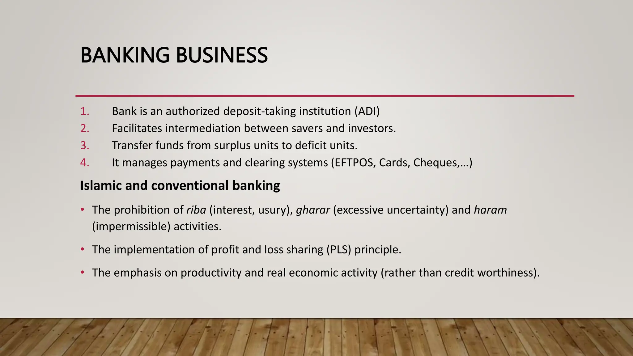 Introduction to Islamic Banking and Finance | PPTX