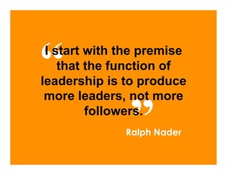 Leading from the Heart