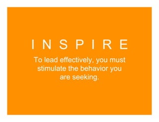 Leading from the Heart