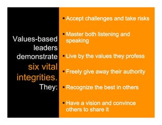 Leading from the Heart