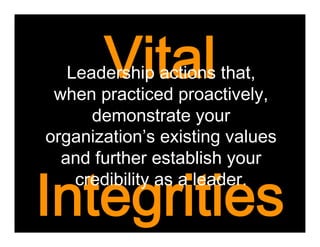 Leading from the Heart