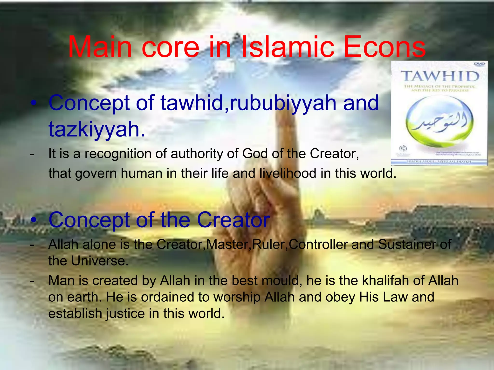 Islamic economic system | PPTX