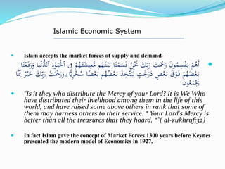 Islamic economic system and islamic banking | PPTX