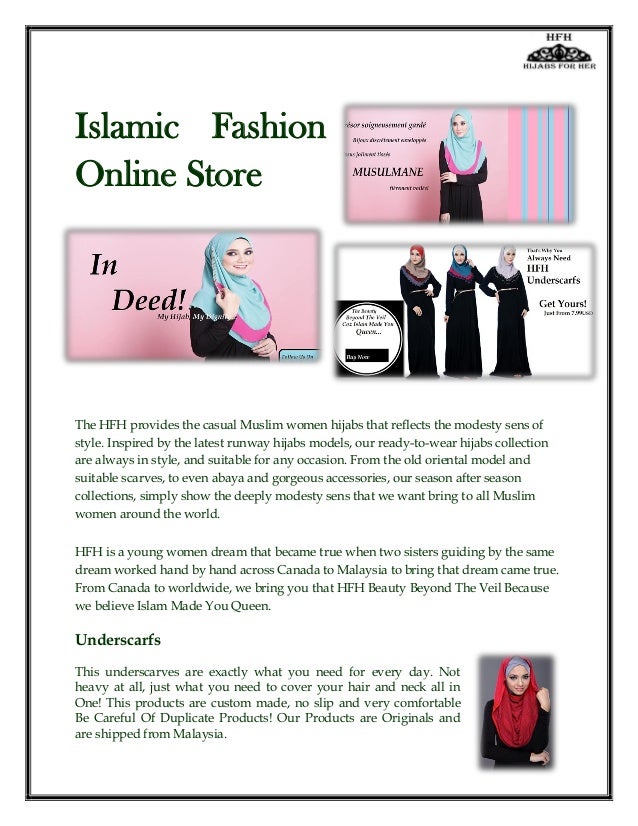 Islamic Fashion Online Store