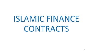 ISLAMIC FINANCE
CONTRACTS
35
 