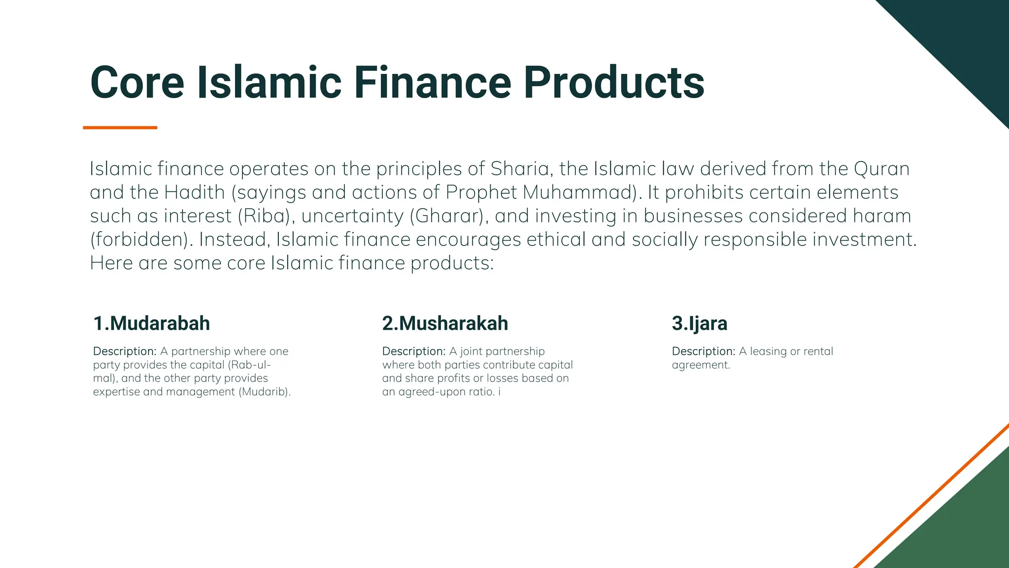 Islamic Finance Final Presentation 1 Pptx