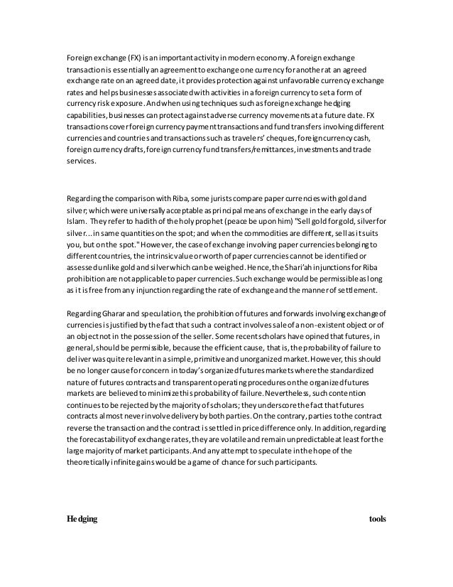 Forex contract