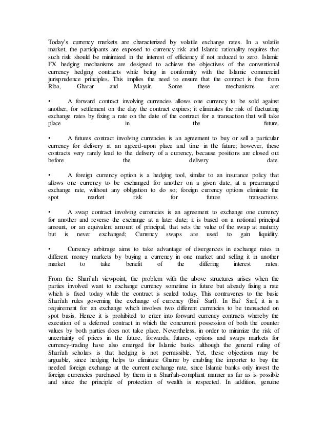 Forex contract