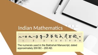 Islamic, Hindu and Chinese Mathematics ppt | PPTX